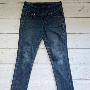 Jag Mom Stretch Jeans Size 6 Petite Pull On Denim Jeggings